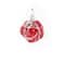 Red Austrian Crystal Rose Charm by Bead Landing™
